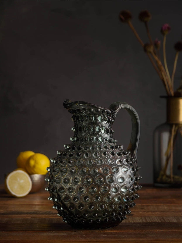 Crystal Hobnail Jugs
