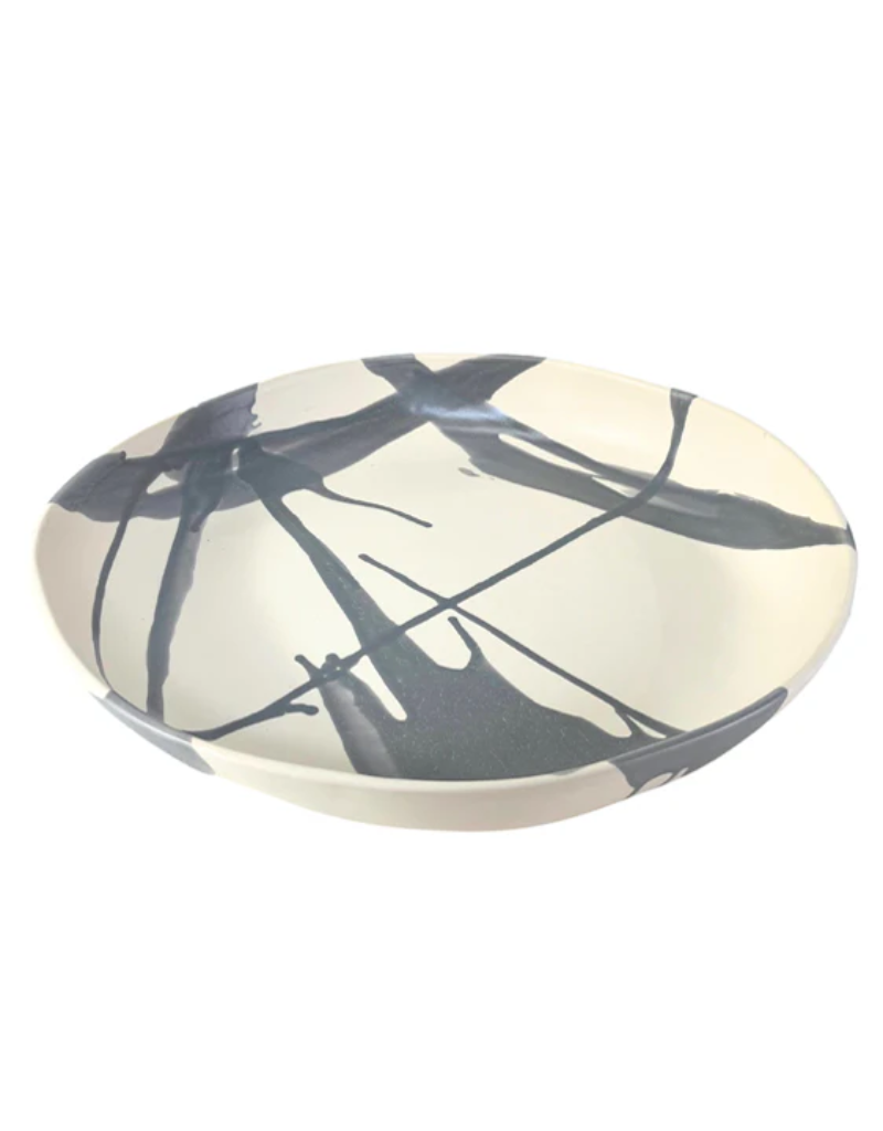 15" Low Stone Bowl