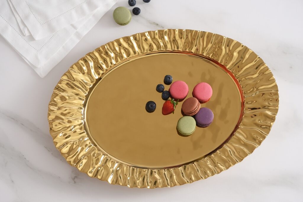 Gilded Large Platter