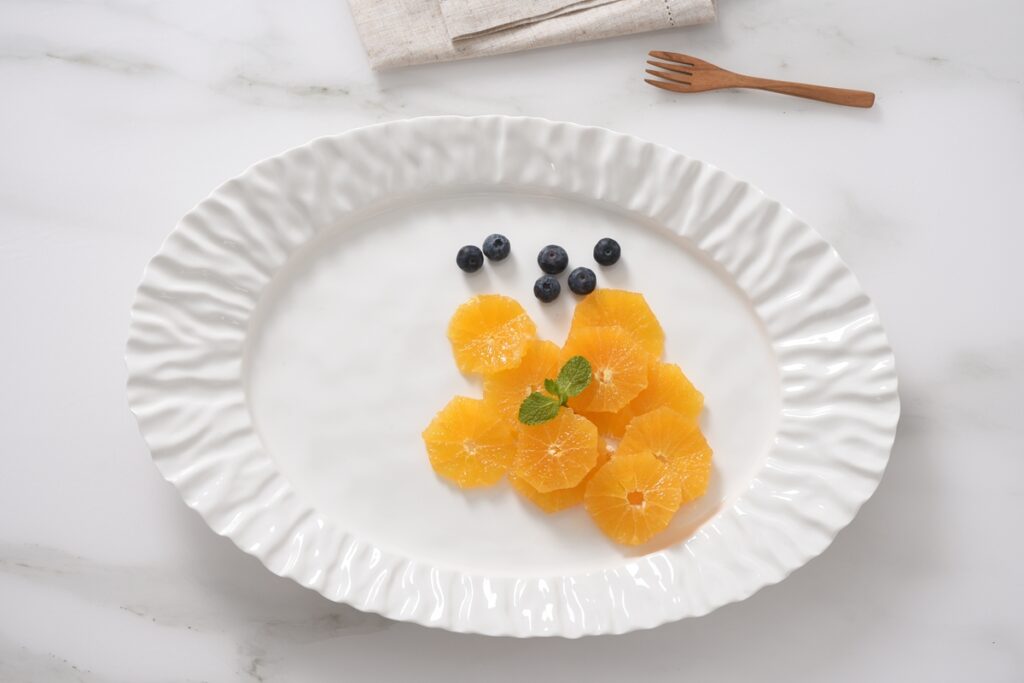 Large Pleated Platter