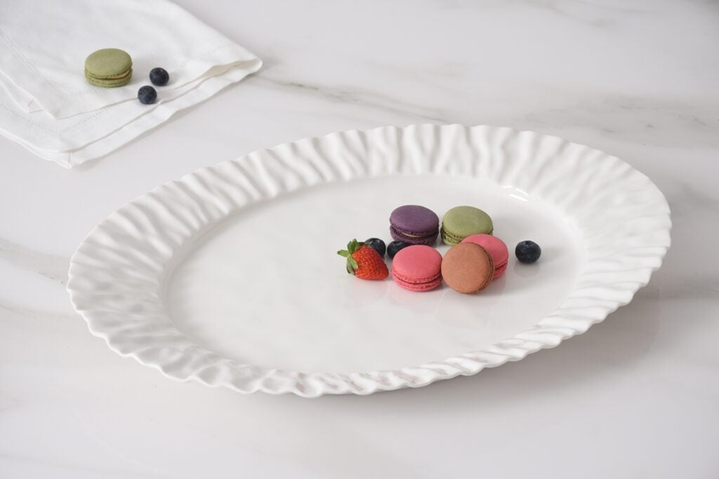 Large Pleated Platter