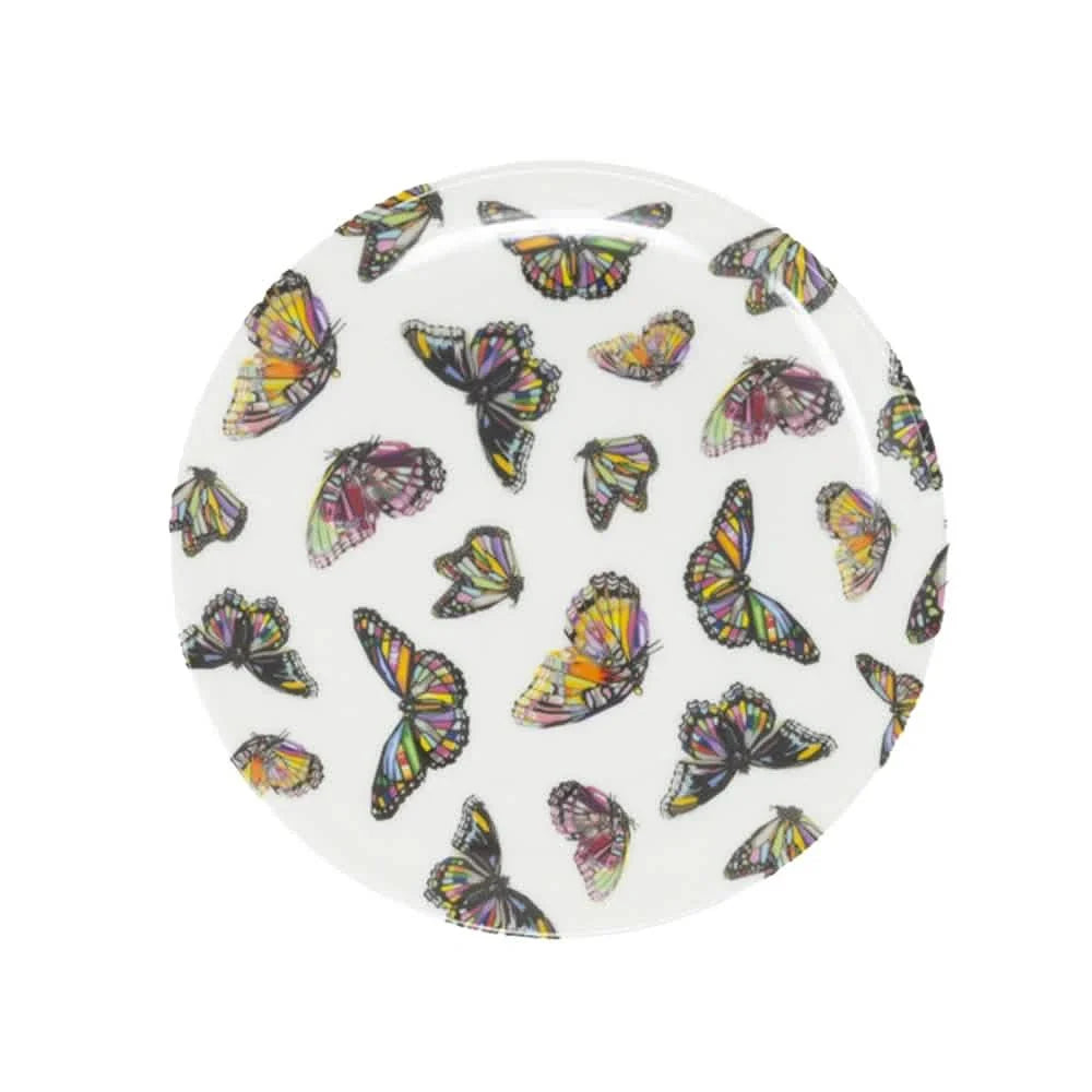 Elizabeth Sutton Collection: Butterflies Salad Plate Set