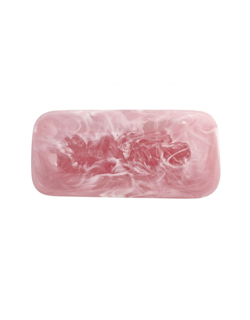Classical Rectangle Resin Swirl Platters