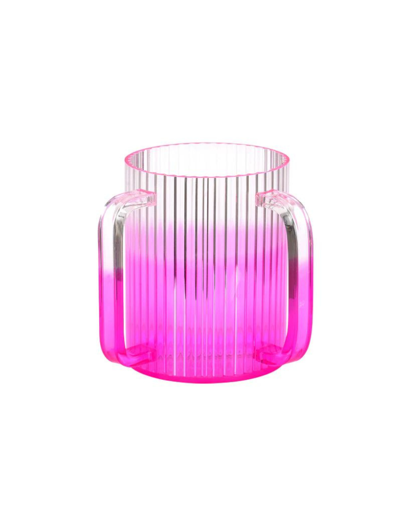 Lucite Corrugated Wash Cup