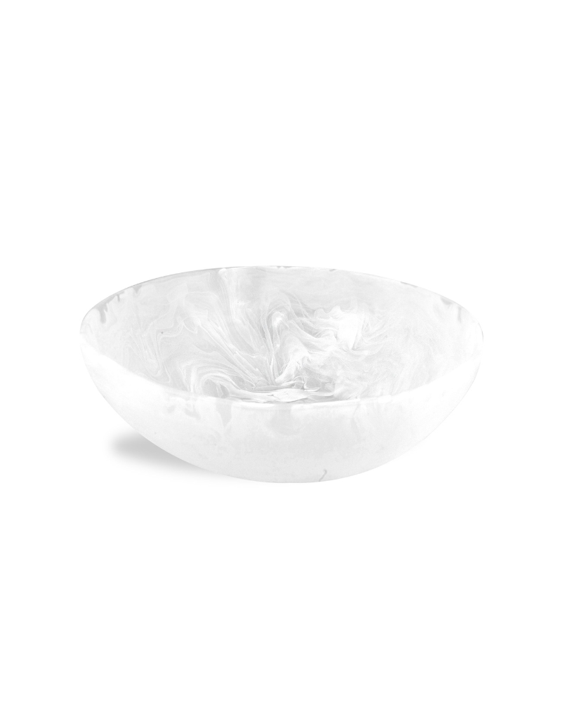 Resin Swirl Medium Wave Bowl