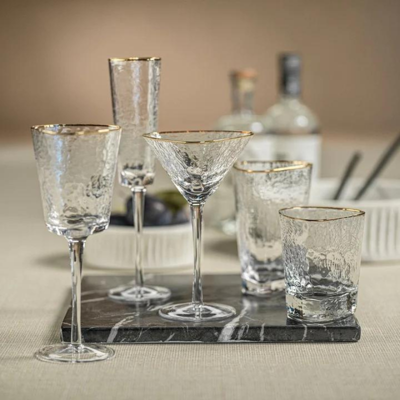 Aperitivo Triangular Highball Glass Set