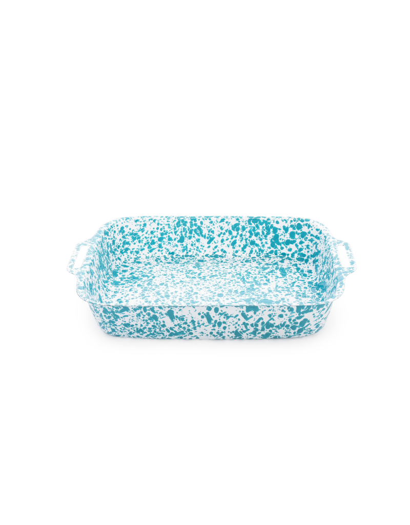 Splatter Enamelware Lasagna Pans