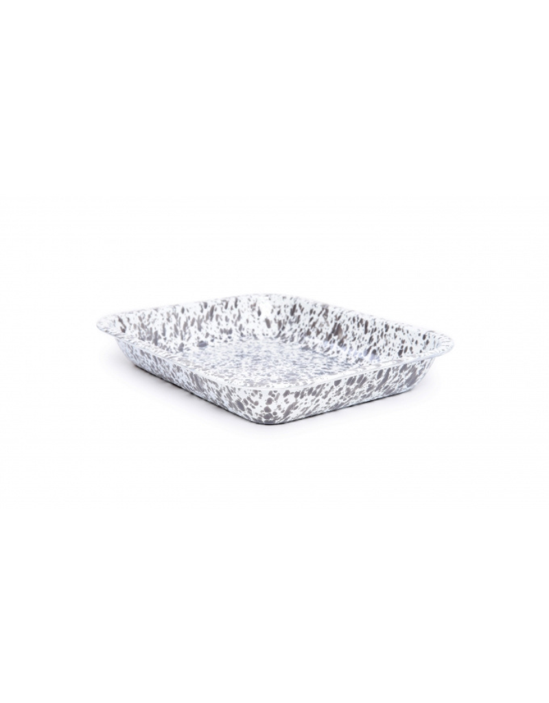 Splatter Enamelware Large Open Roaster