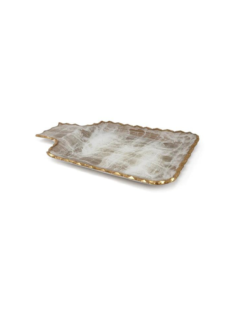 Gold Brushed Tray