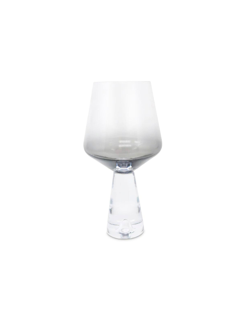 Ombré Smoke Wine Glass Set – On The Table