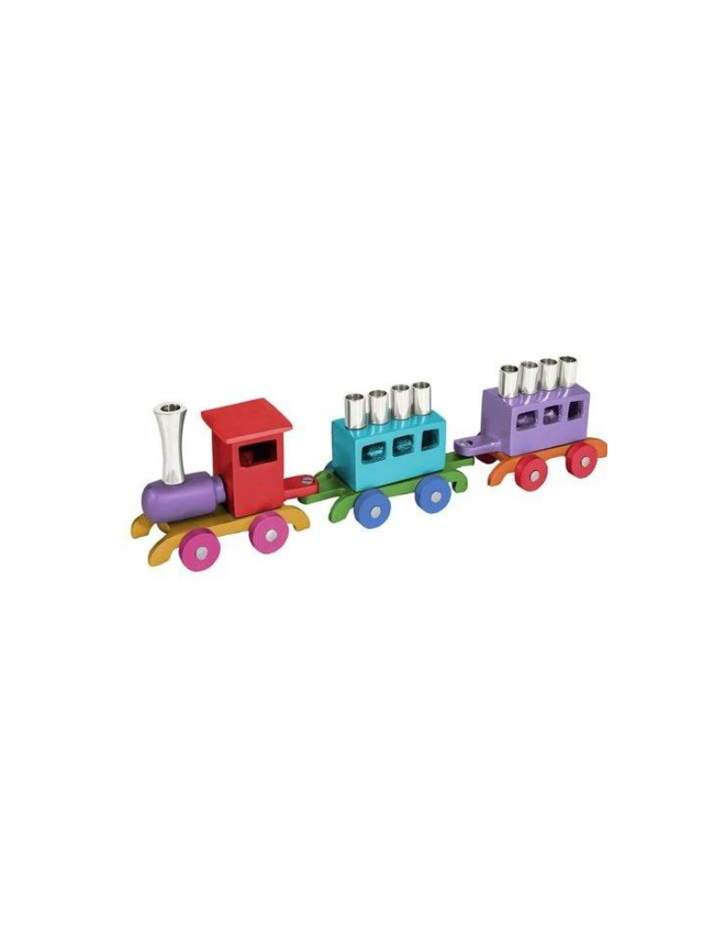 Kids Train Menorah