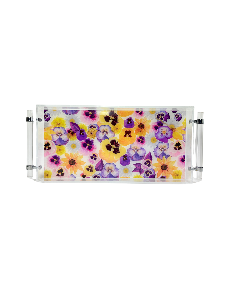 Graphic Prints 8x16 Custom Acrylic Tray With Handles - Choose Your Design!