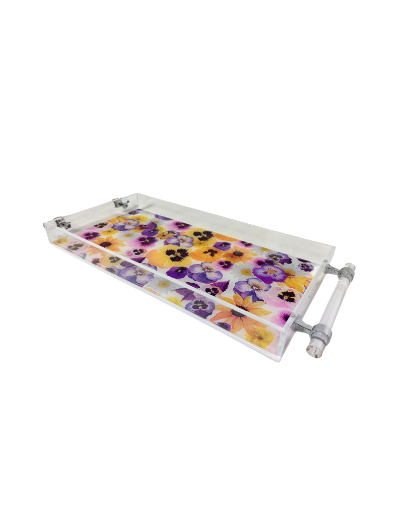 Graphic Prints 8x16 Custom Acrylic Tray With Handles - Choose Your Design!