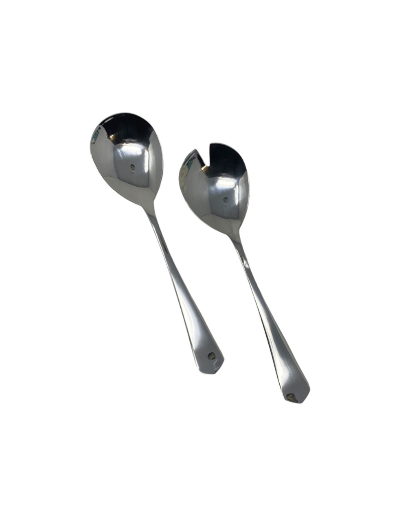 Bonjour Silver Salad Servers