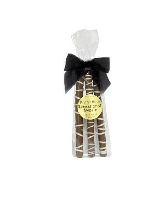 Chocolate Drizzle Pretzel Rods