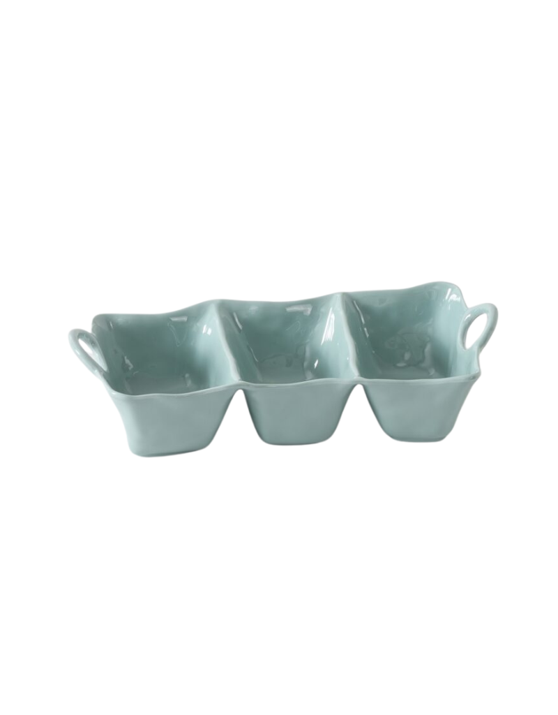 Deep 3 Section Melamine Server