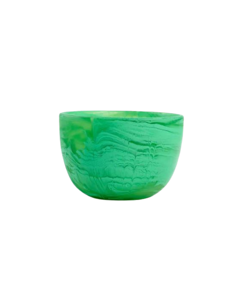 Deep Medium Resin Swirl Bowls