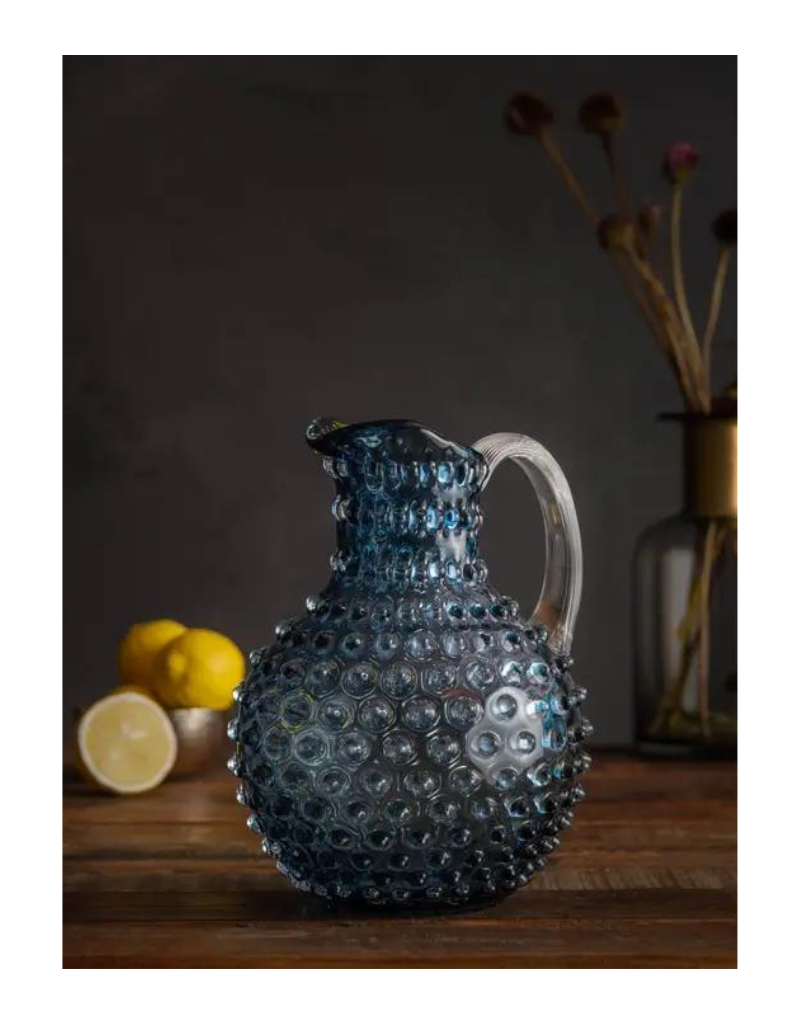 Crystal Hobnail Jugs