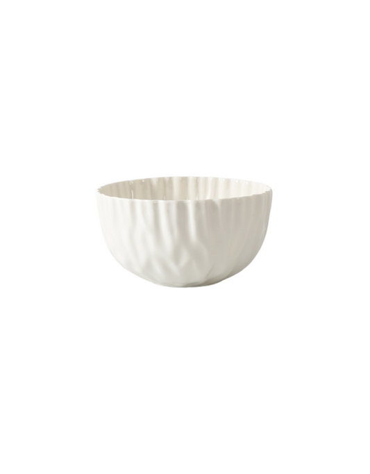 Round Ruffled Bowl