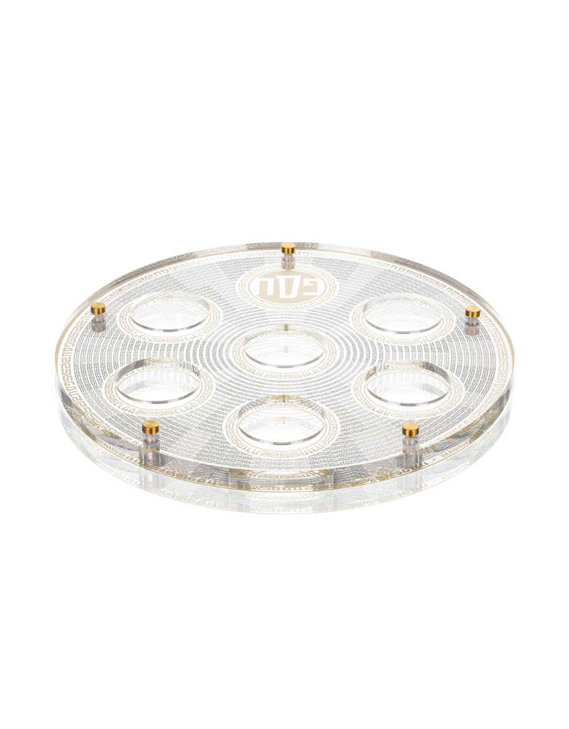Geometric Seder Plate