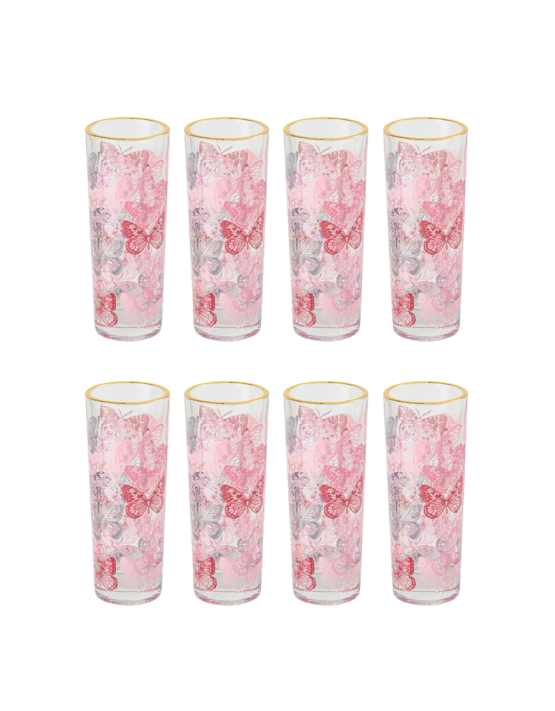 Set of 8 Butterfly Shooters