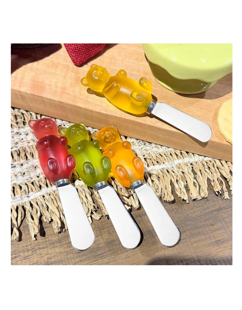Set of 4 Jelly Bear Spreaders