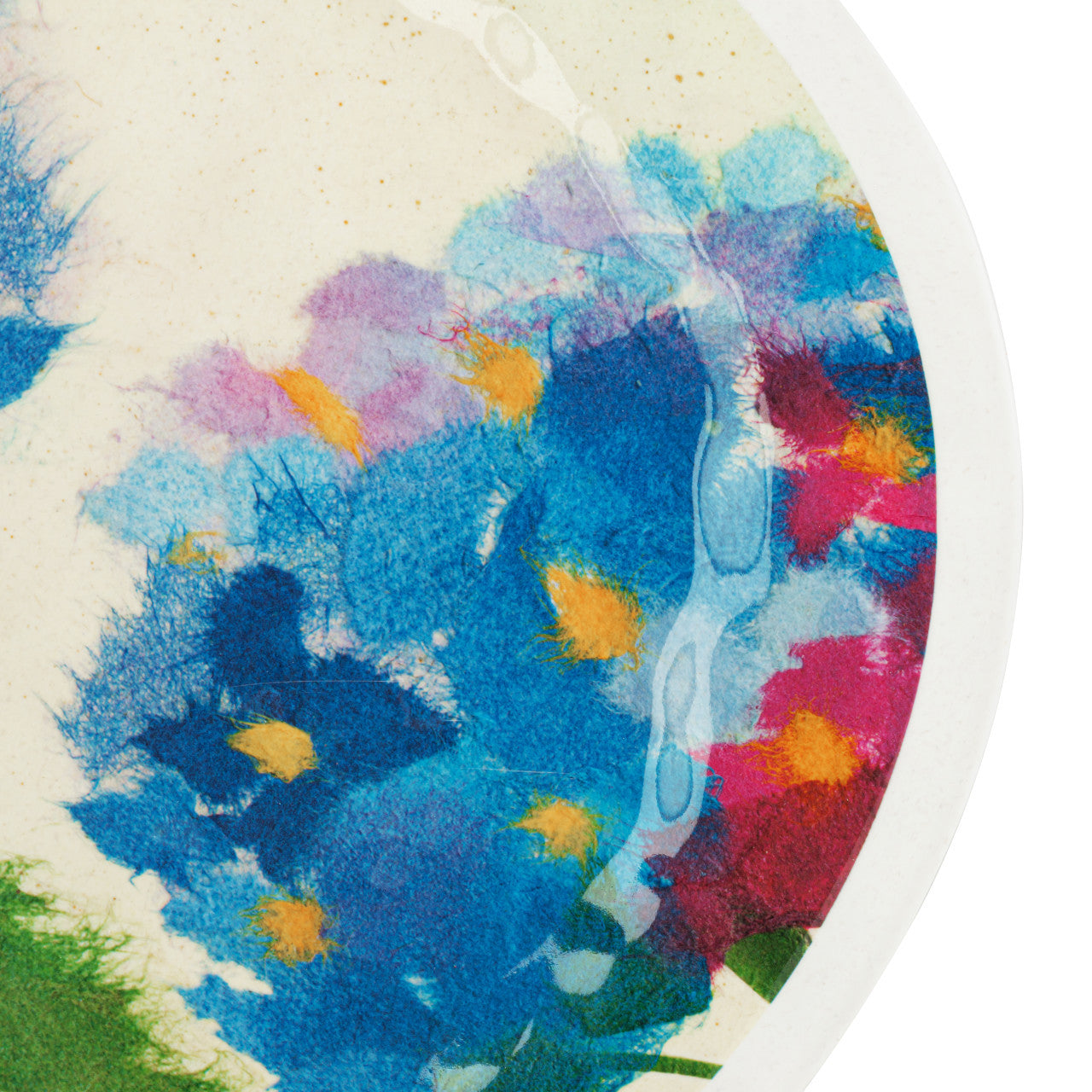 Hydrangea Large Melamine Oval Platter