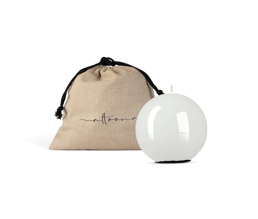 4" High Gloss Sphere Candles