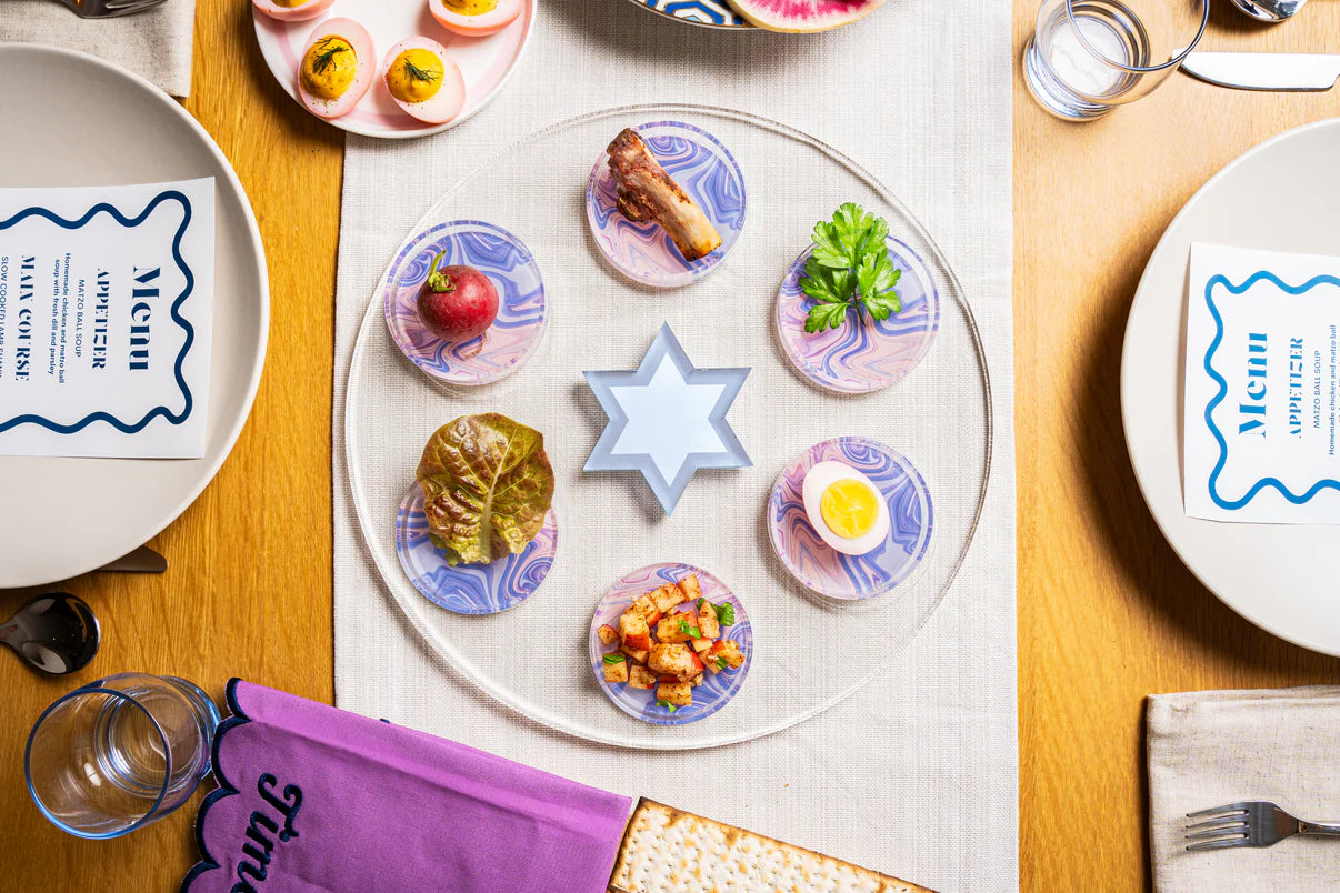 Swirl Passover Seder Plate