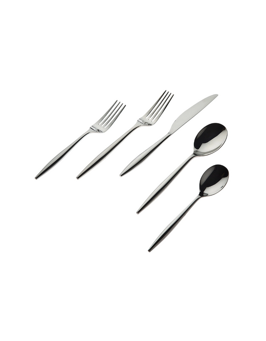 Milano Mirror Stainless Steel 20 Piece Flatware Set