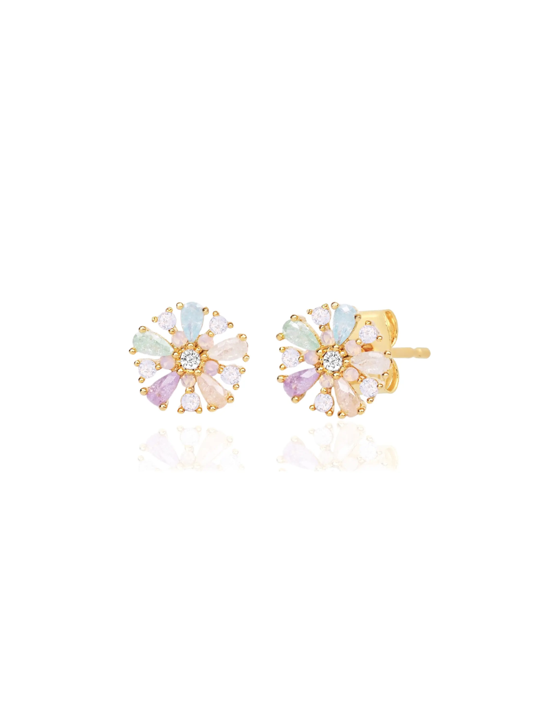 Pastel Flower Studs