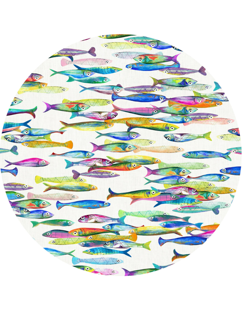 Poisson Bleu Tablecloth