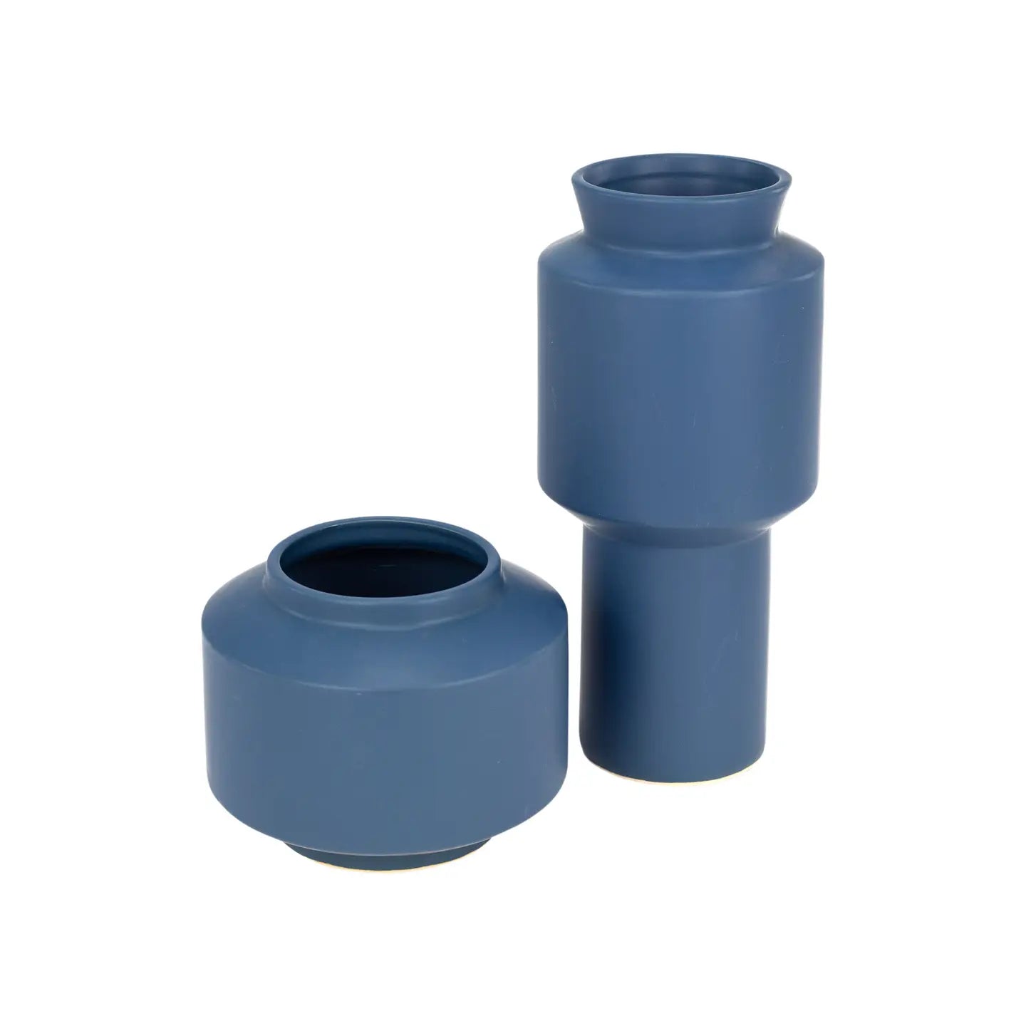 Cobalt Duo Vases - Set of 2