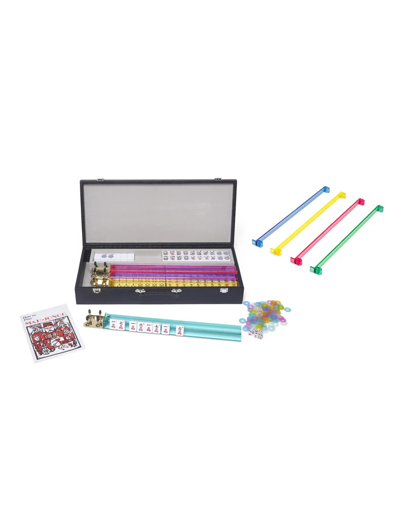 Mahjong Set - Black Croc 2782