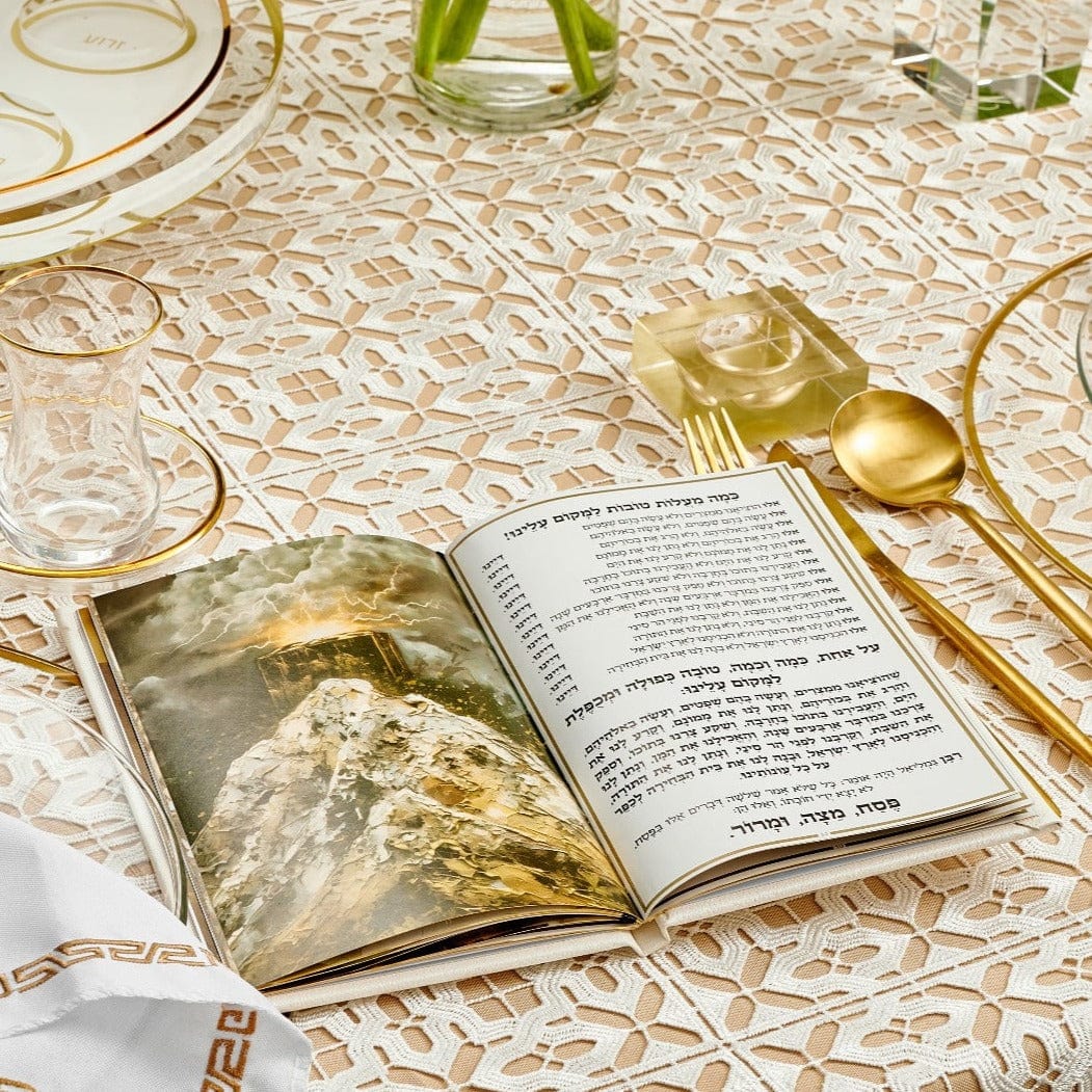 Leatherette Haggadah (options)
