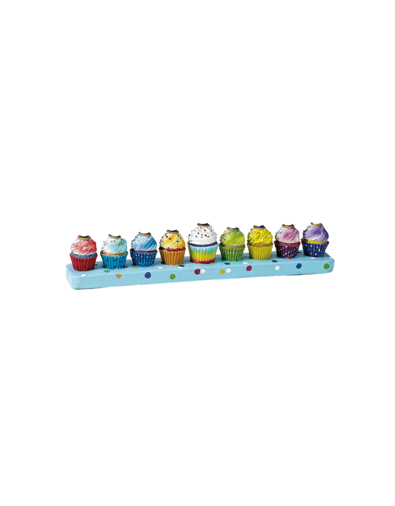 Cupcakes Menorah