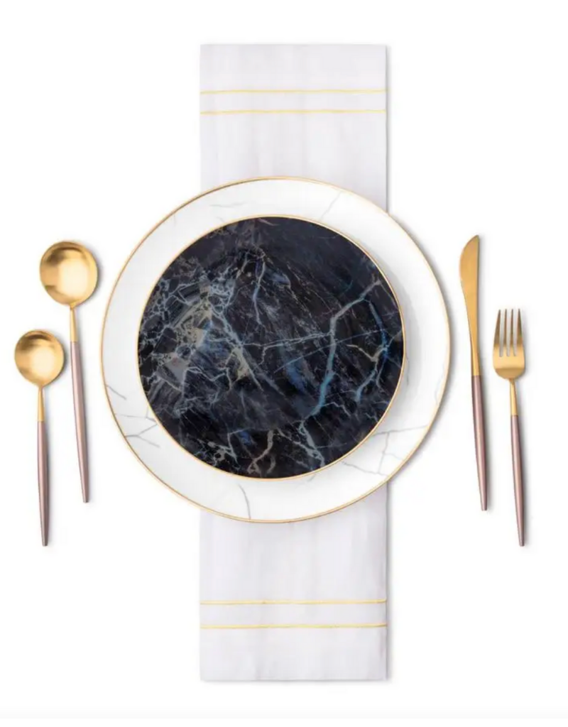 Carrara Accent Plate Set