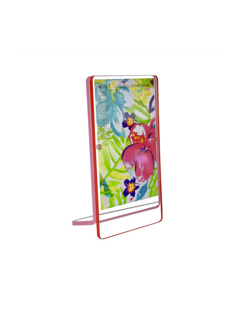 Colorful Acrylic Magnet Frames 4x6 (Options)