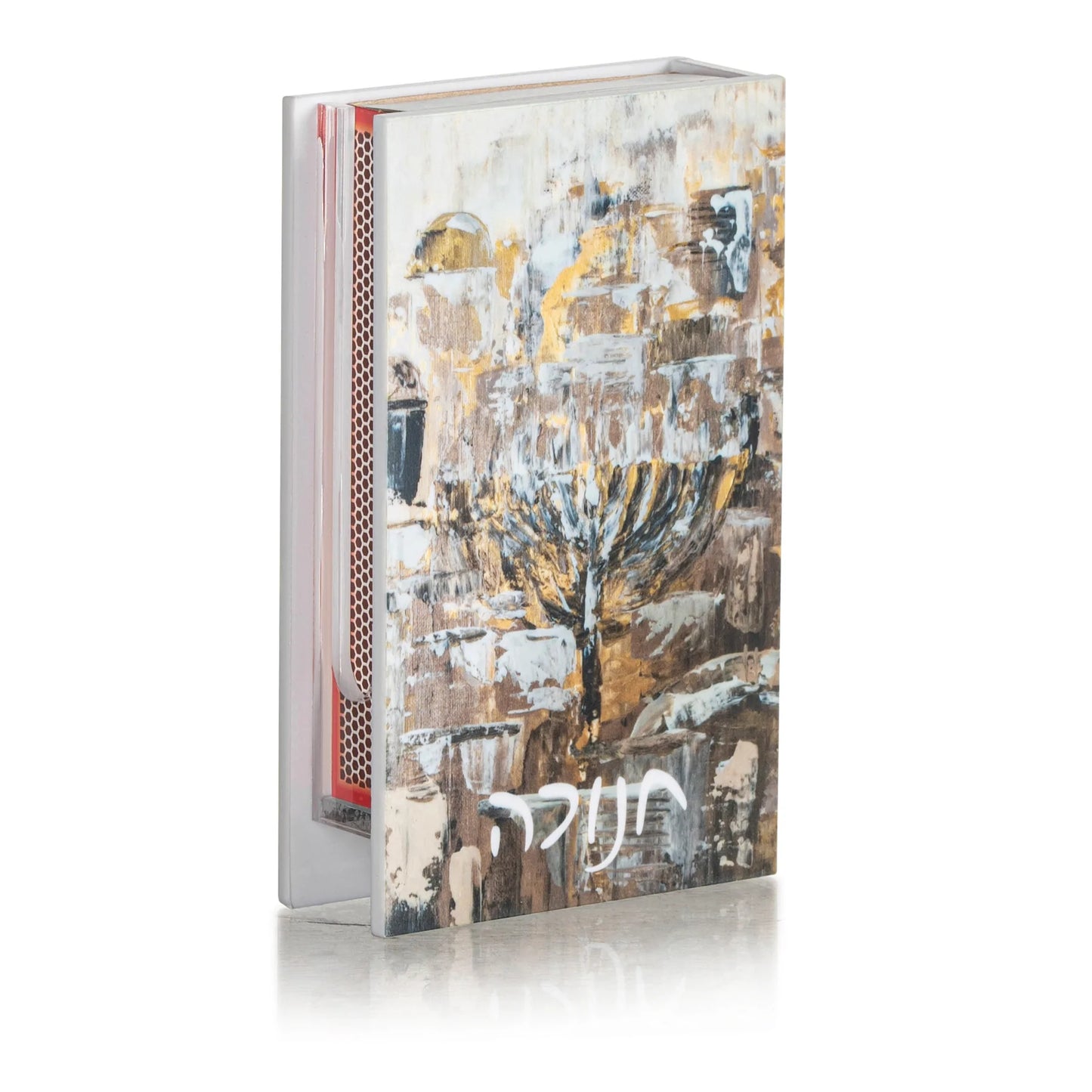 Painted Jerusalem Match Box