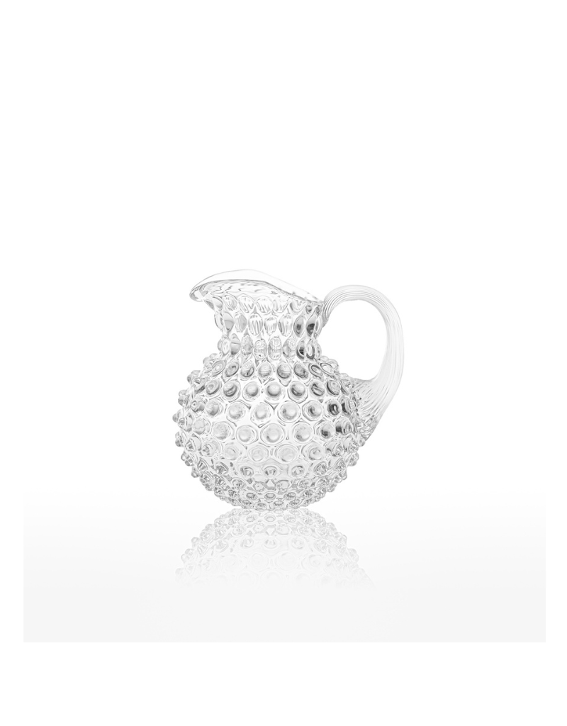 Small Crystal Hobnail Jugs