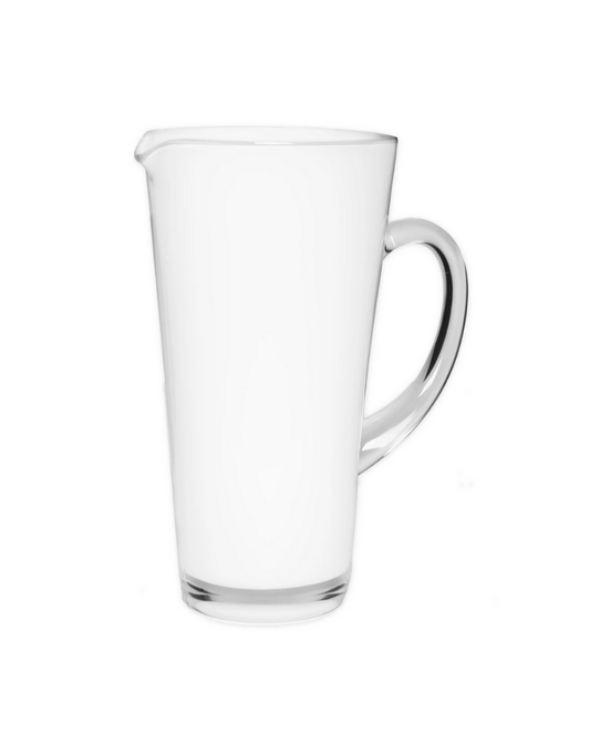 White Glass Pitcher