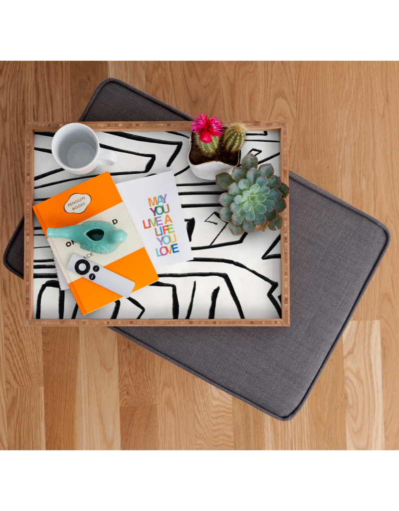 Modern Improvisation Wood Tray