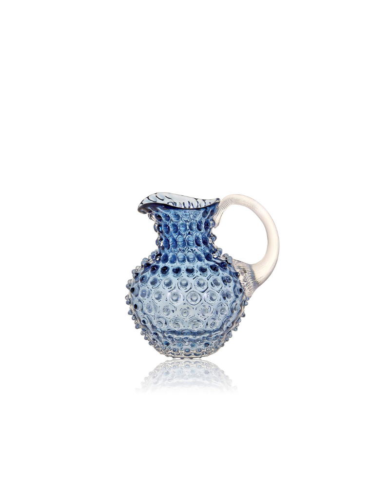 Small Crystal Hobnail Jugs