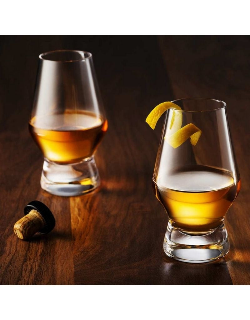 Halo Crystal Whiskey Glass Set