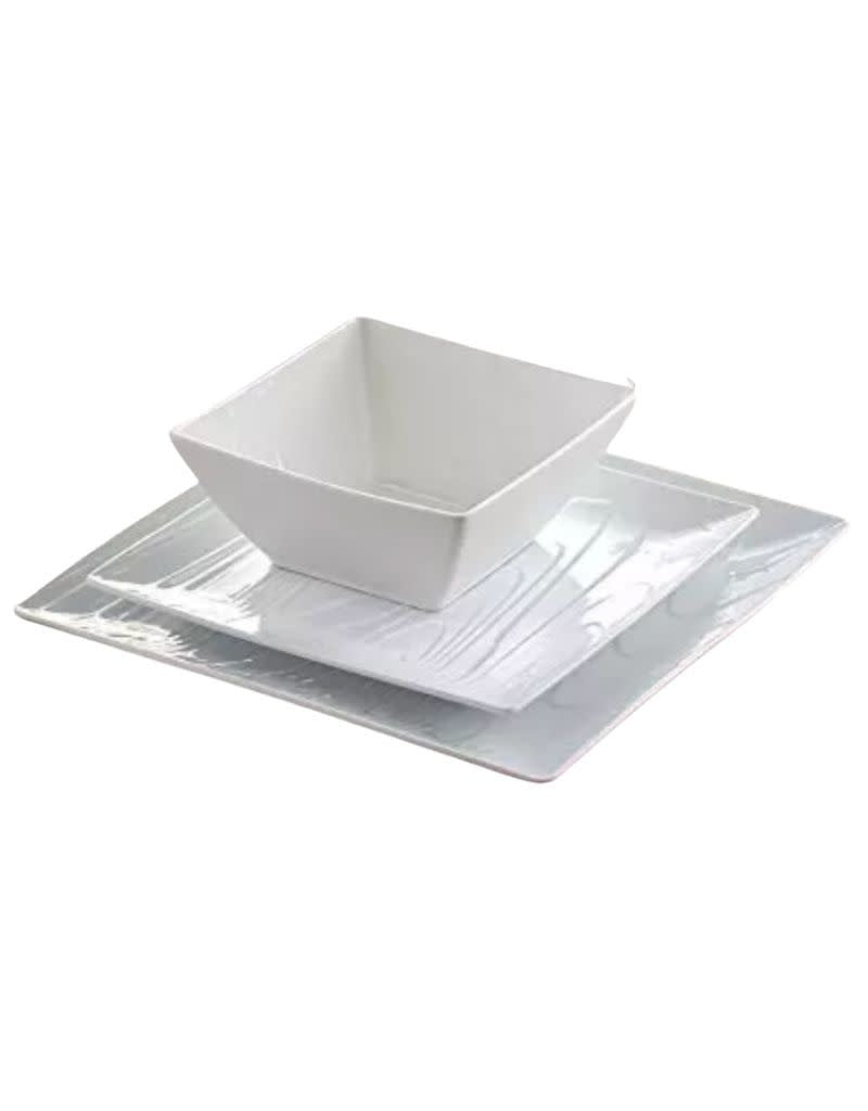 Woodgrain 16 Piece Dinnerware Set