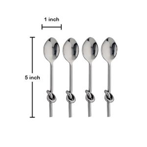 Stainless Steel Knot Small Spoon