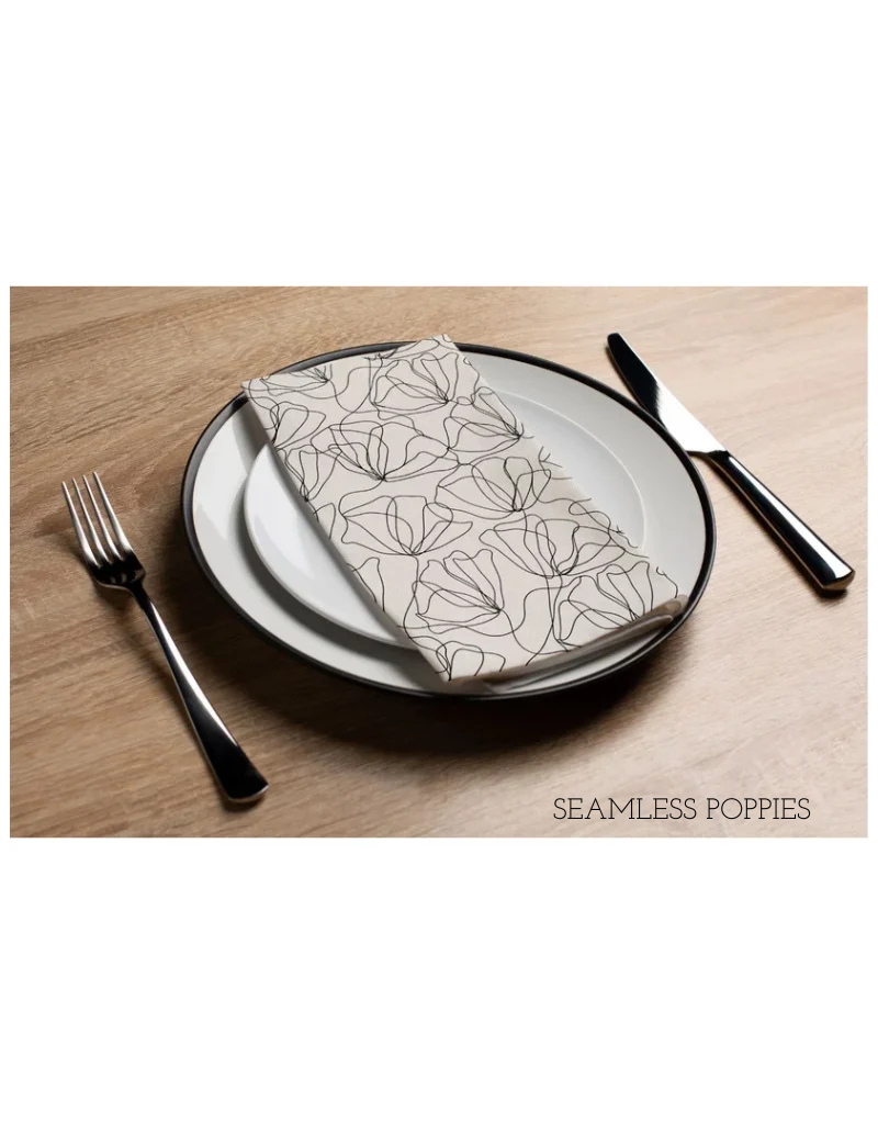 Floral Printed Luxury Guest Towels (options)