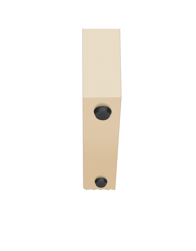 Apricot Cream Modern Console Table