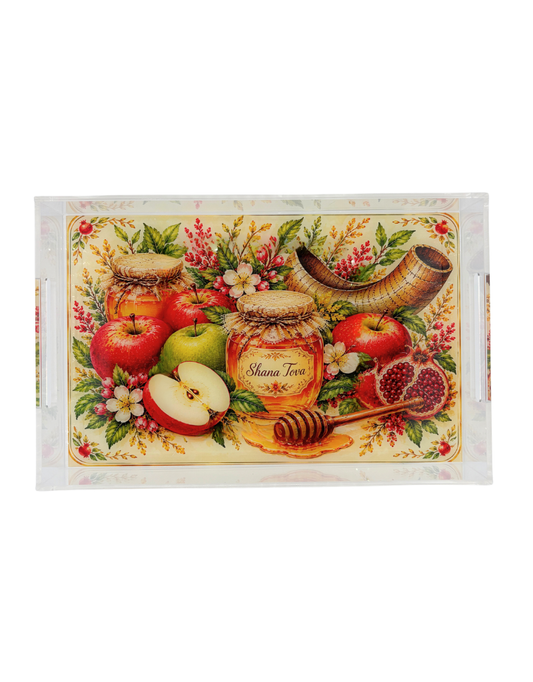 11x17 Acrylic Rosh Hashanah Trays