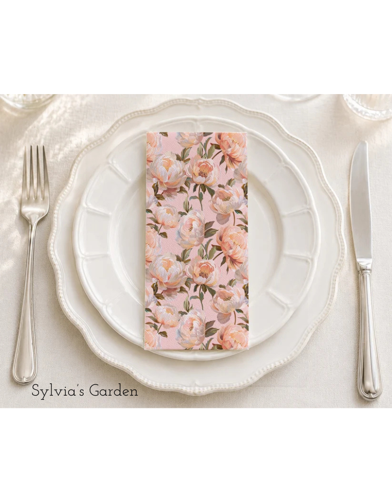 Floral Printed Luxury Guest Towels (More Options)